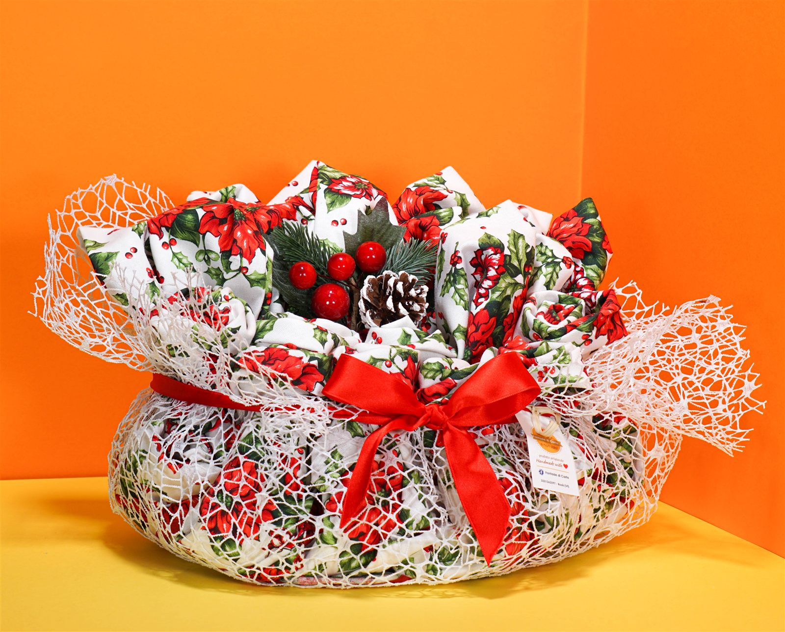 Bouquet di asciugamani fatto a mano da Antonella