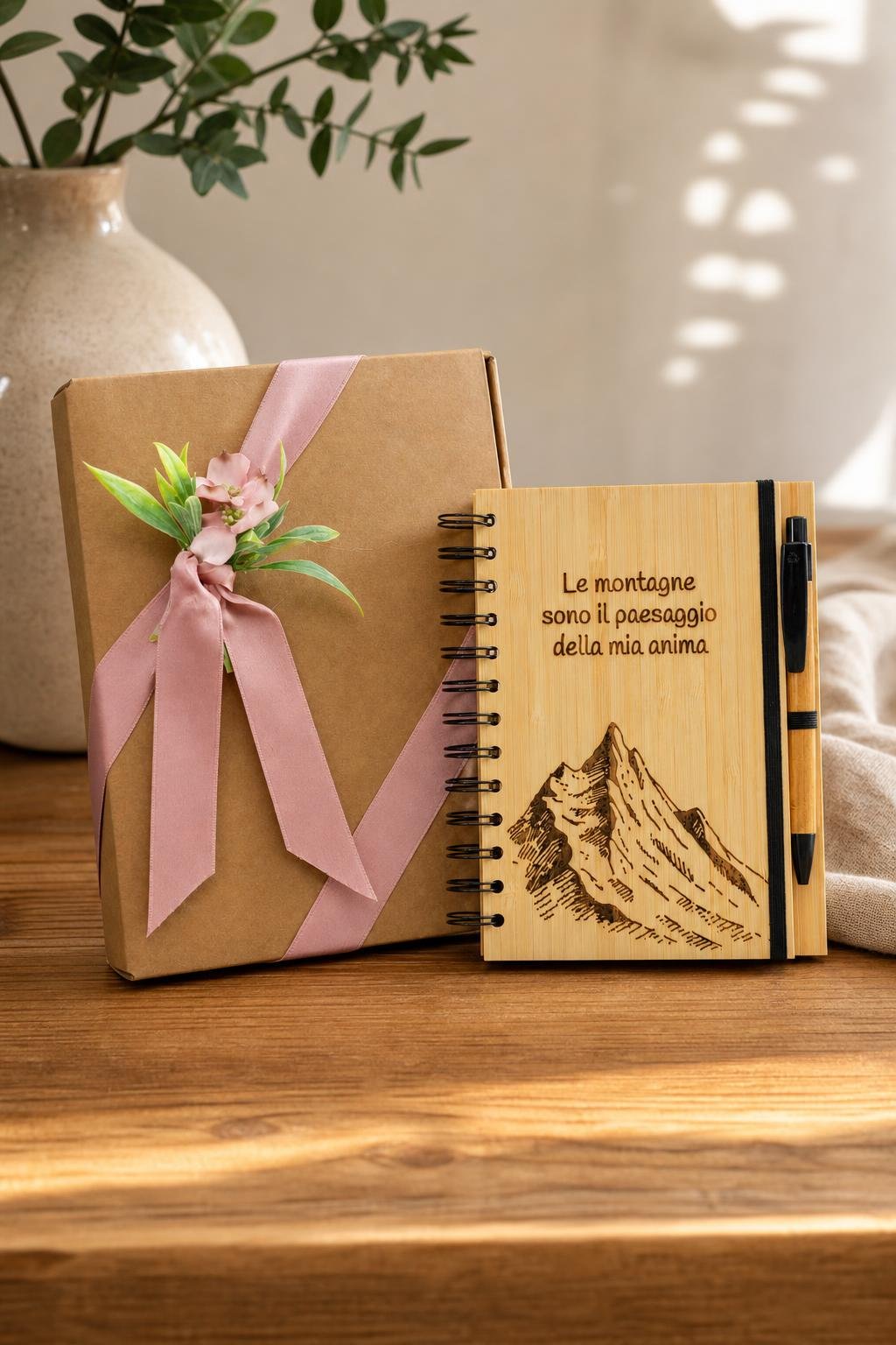 Confezione regalo personalizzata con incisione laser